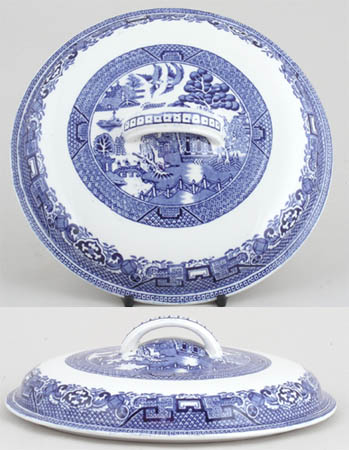 Vegetable Dish Cover c1950s